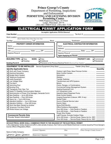 electrical box regulations prince georges county|prince george county electrical code.